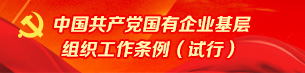 中國共產黨國有企業基層組織工作條例（試行）